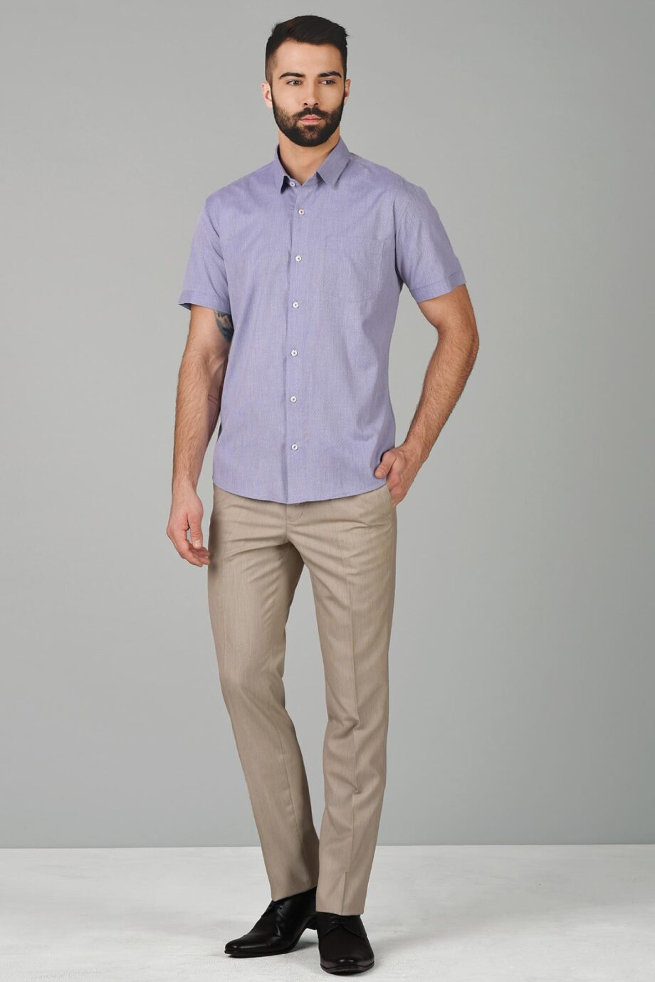 Diagonal Stripe Shirt