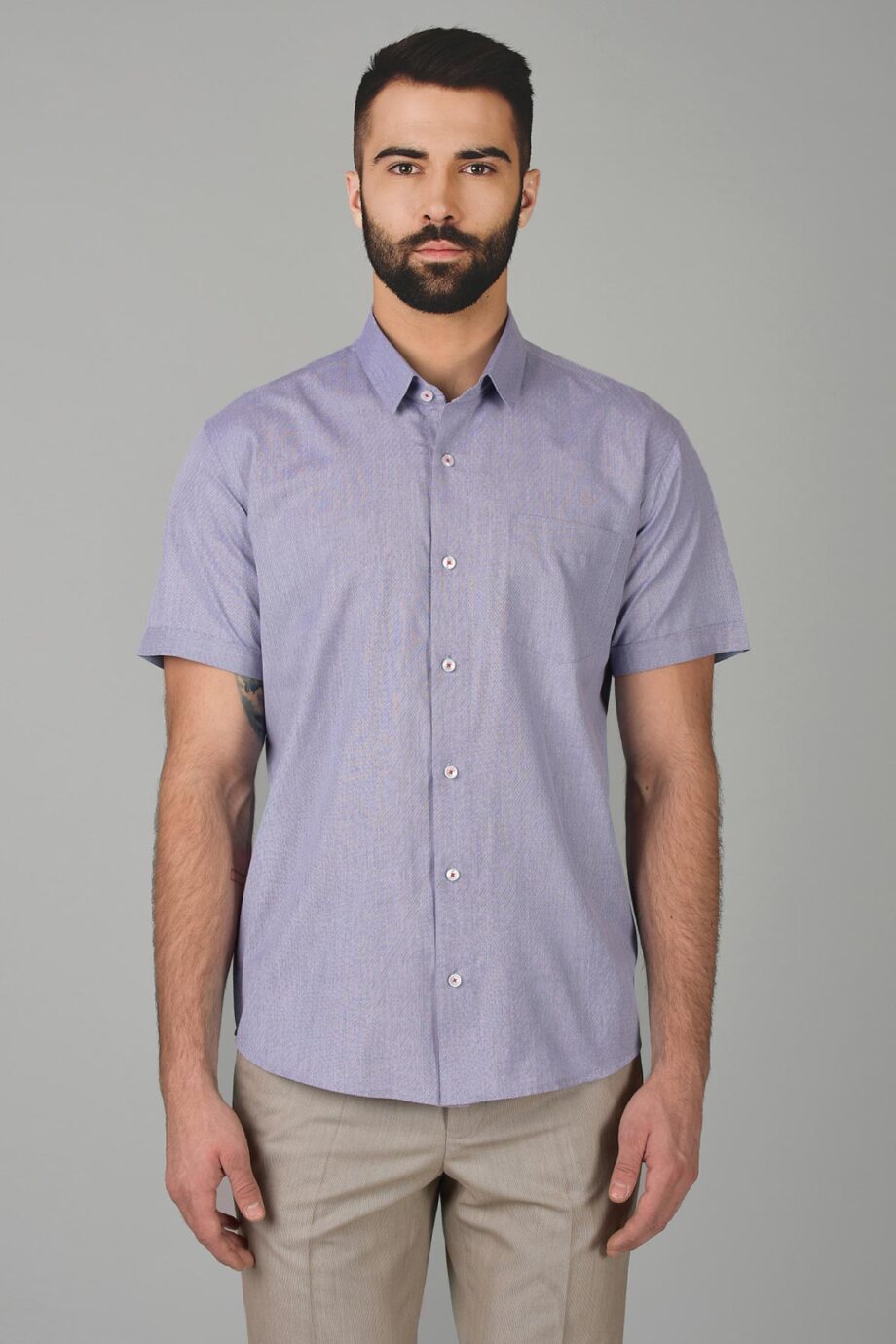 Diagonal Stripe Shirt