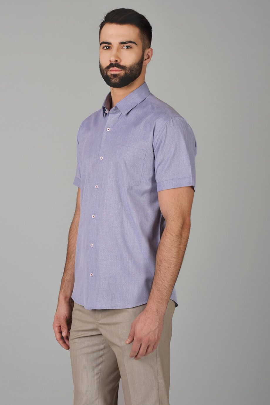 Diagonal Stripe Shirt