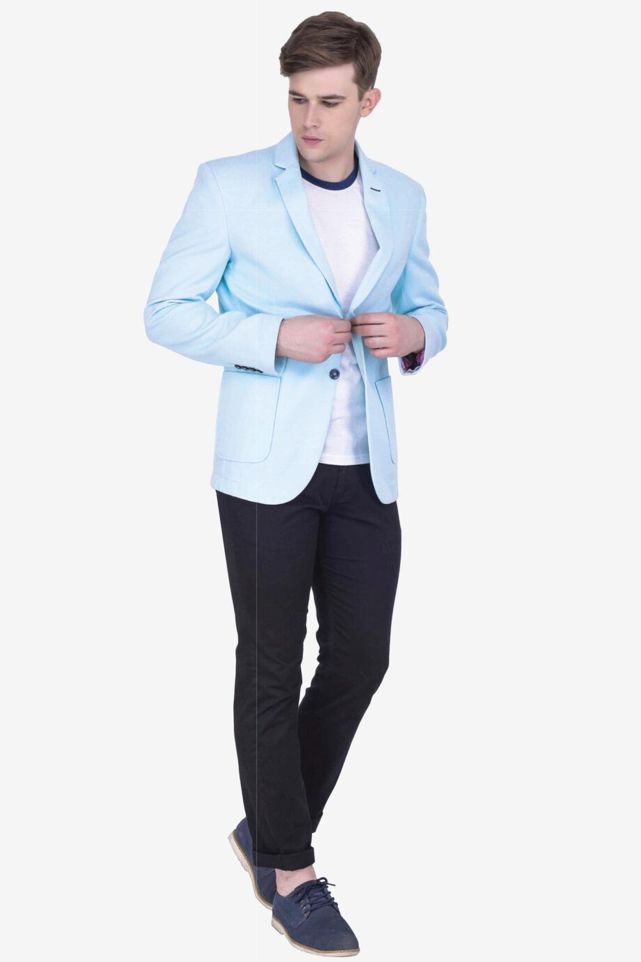 Knitted Pique Summer Blazer