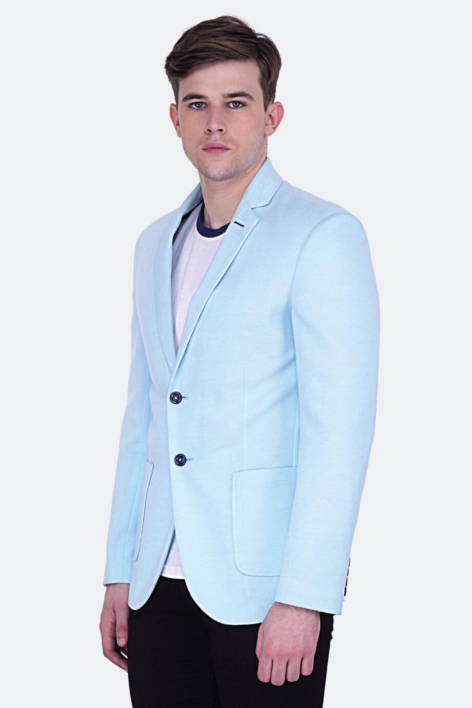 Knitted Pique Summer Blazer