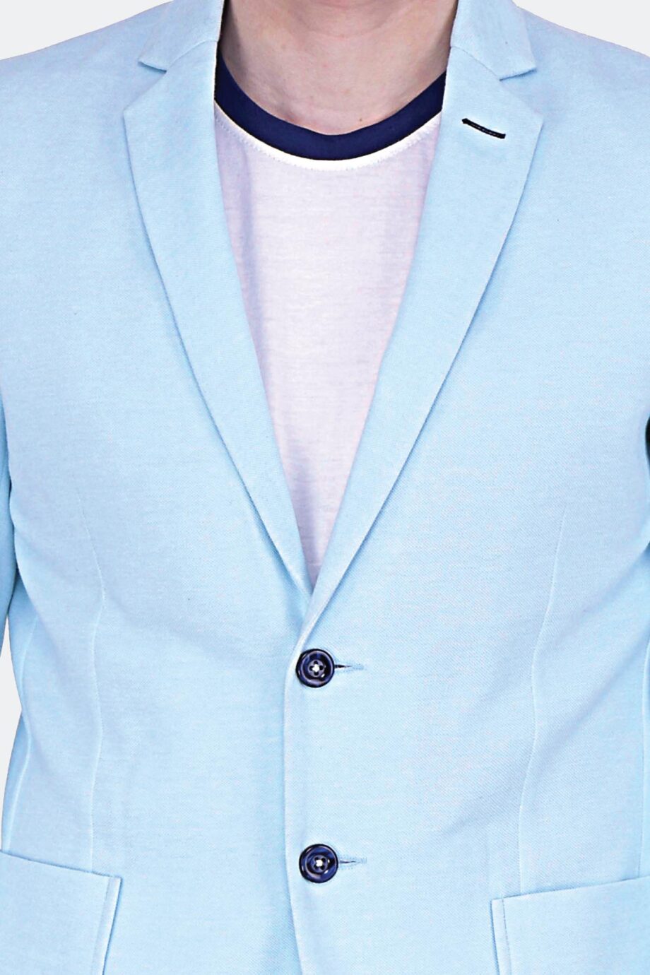 Knitted Pique Summer Blazer