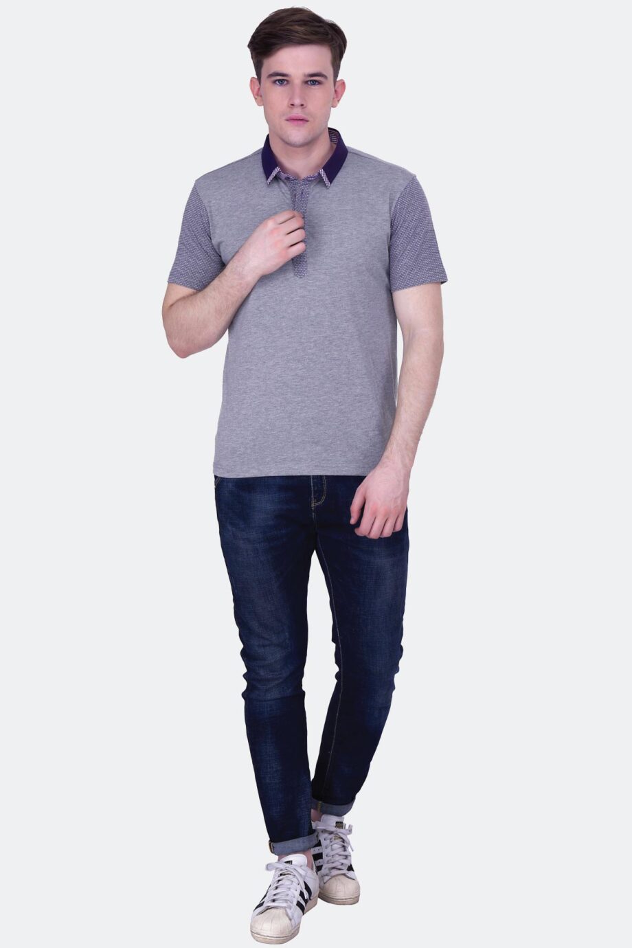 Polo with Print Detail
