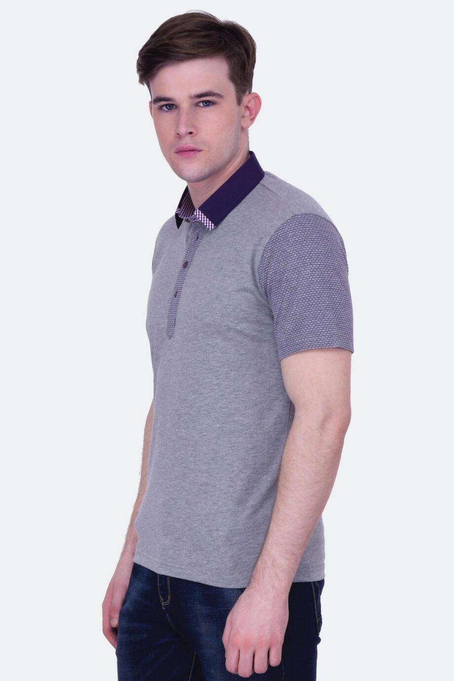 Polo with Print Detail