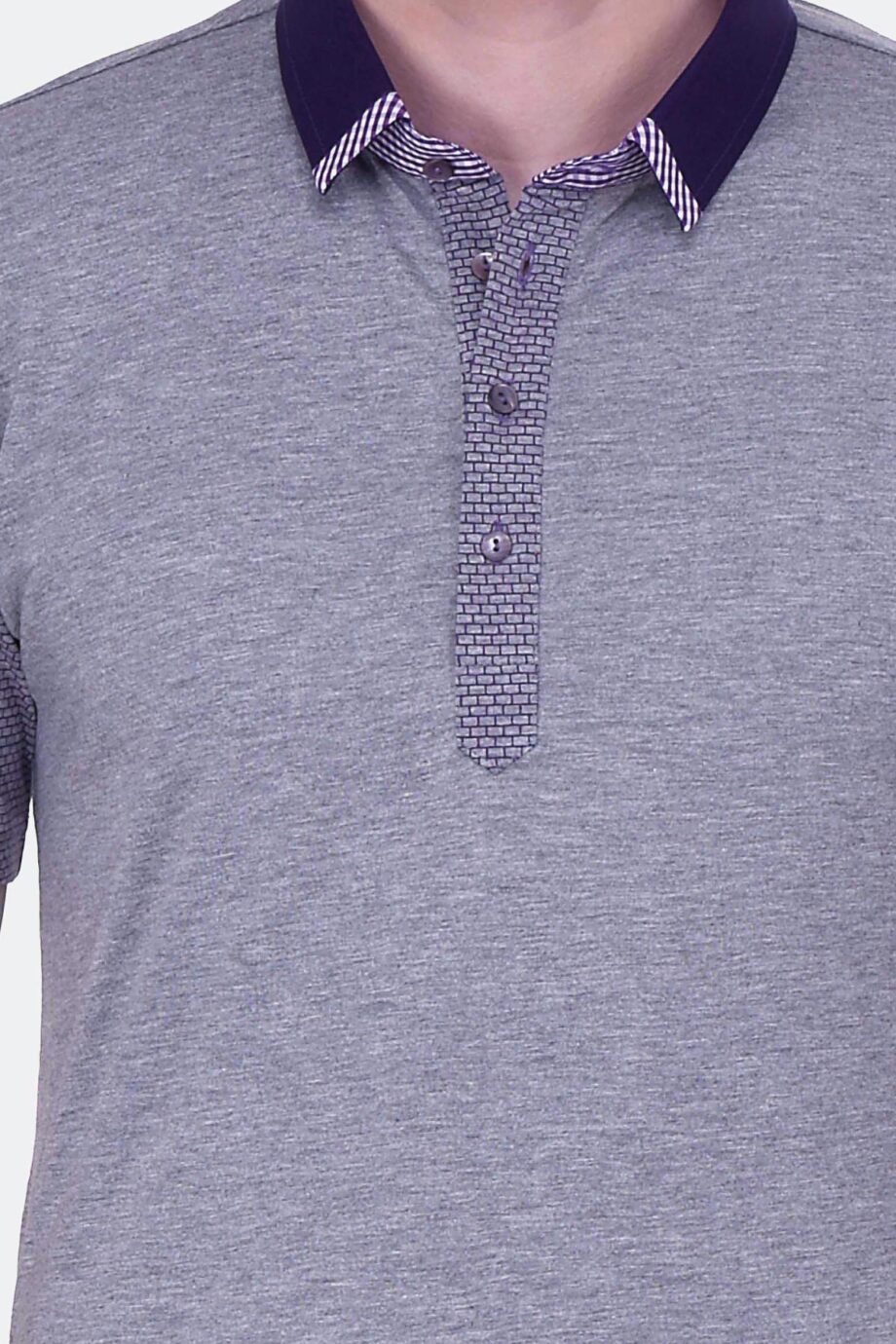 Polo with Print Detail