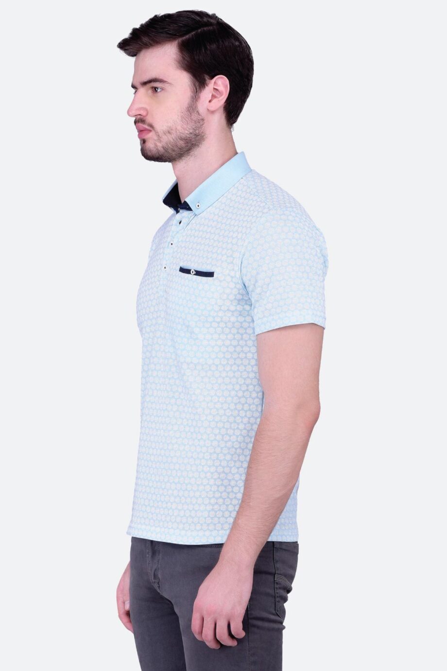 Zig Zag Dot Polo