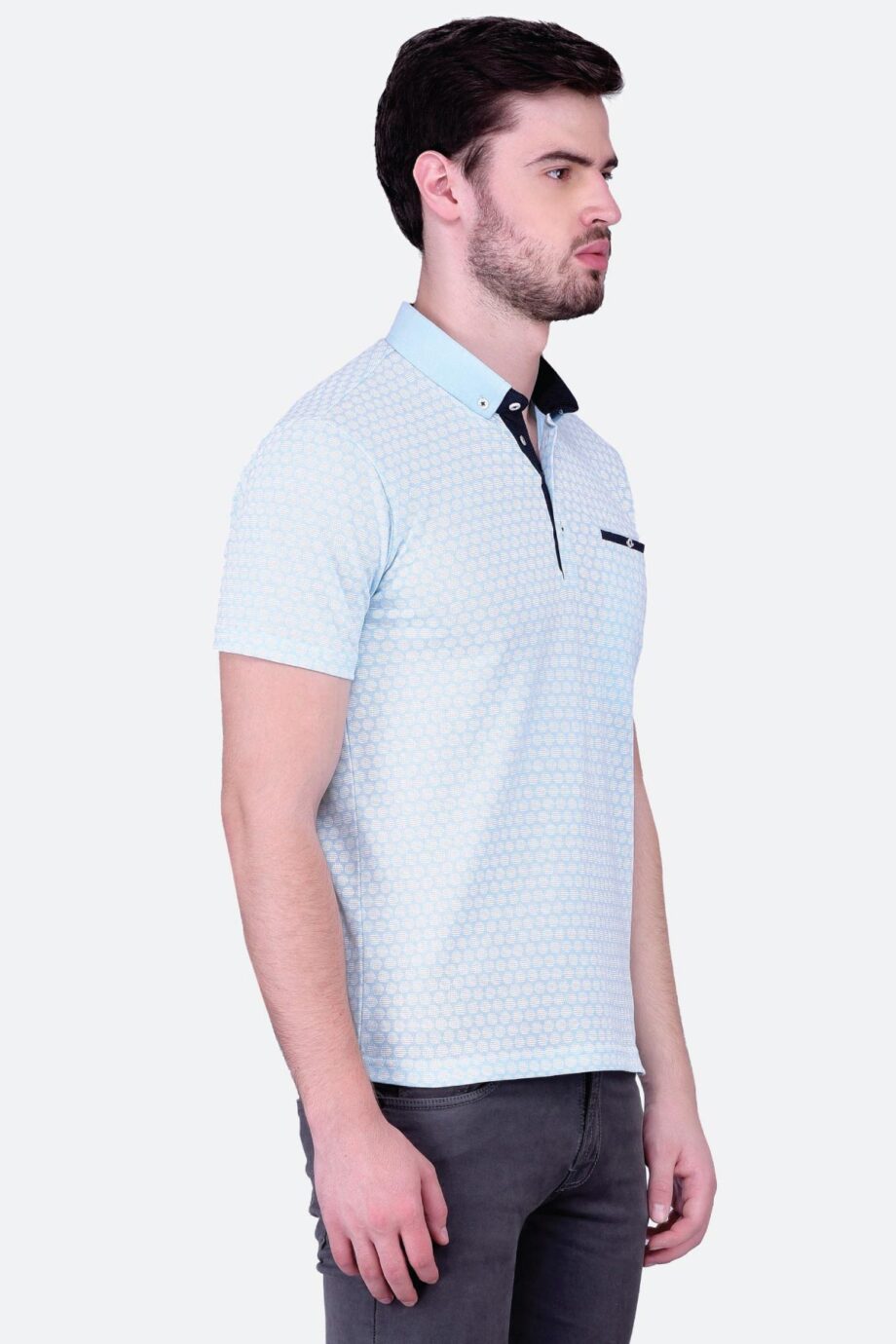 Zig Zag Dot Polo