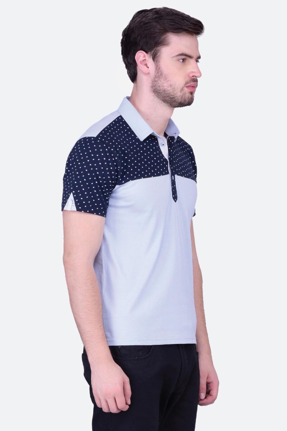 Printed Yoke Polo