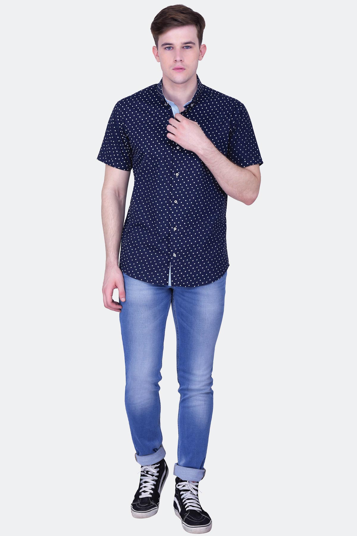 Half Sleeve Printed Shirt - Quontico