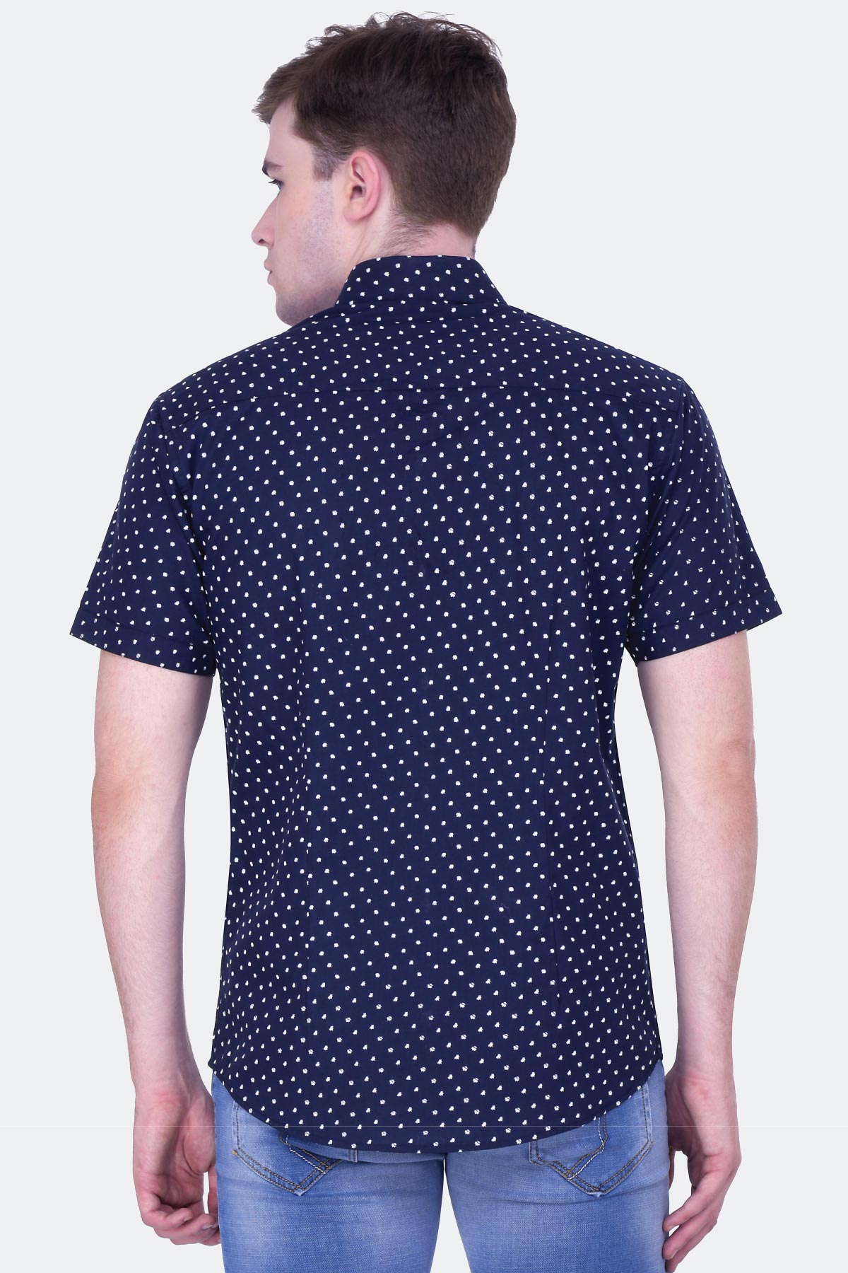 Half Sleeve Printed Shirt - Quontico