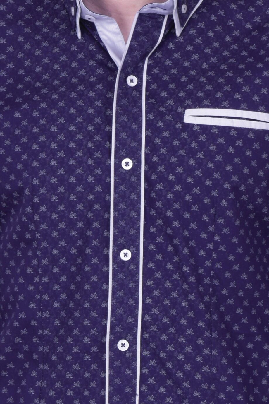 Piping Printed Shirt