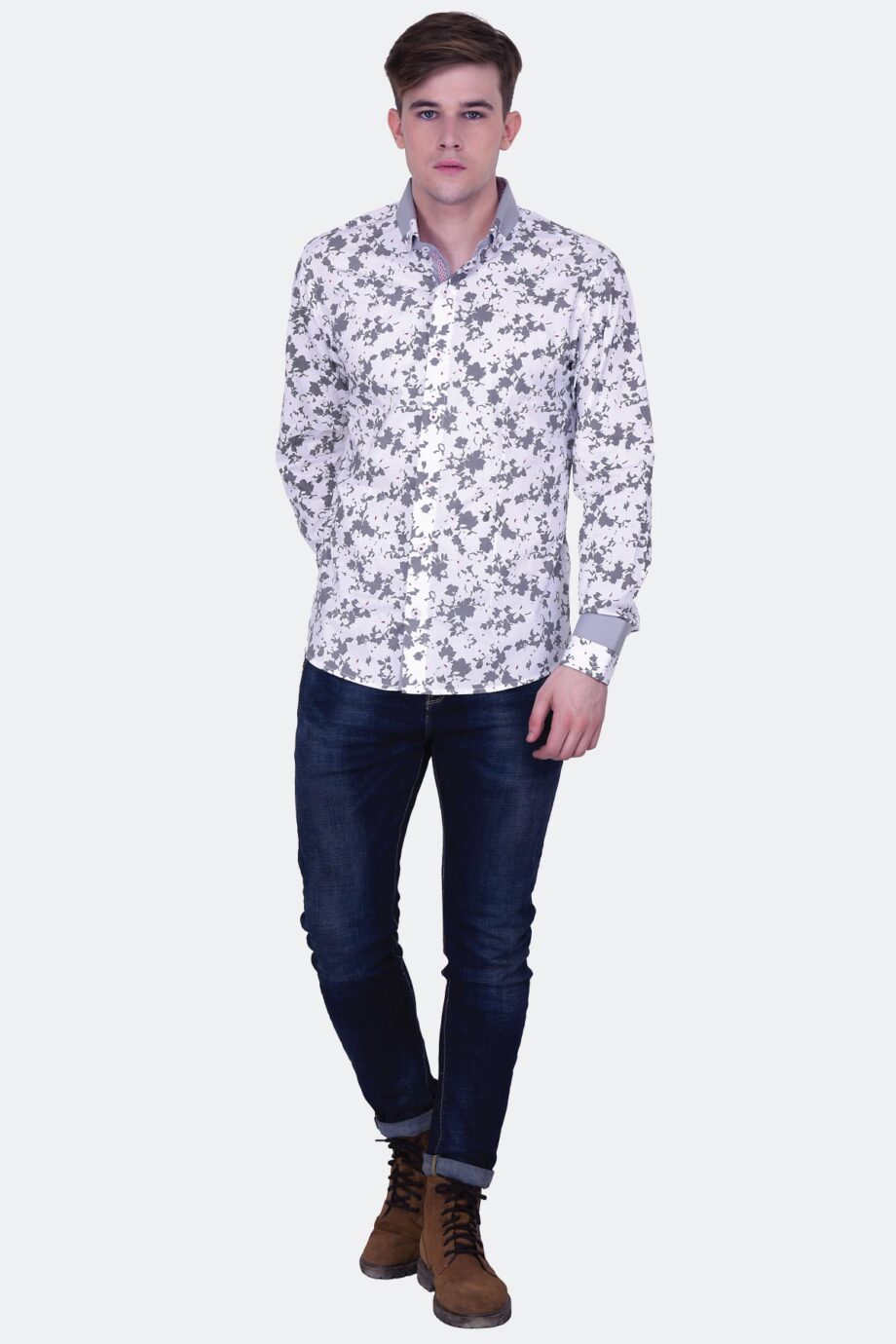 Two Part Collar Cuff Shirt