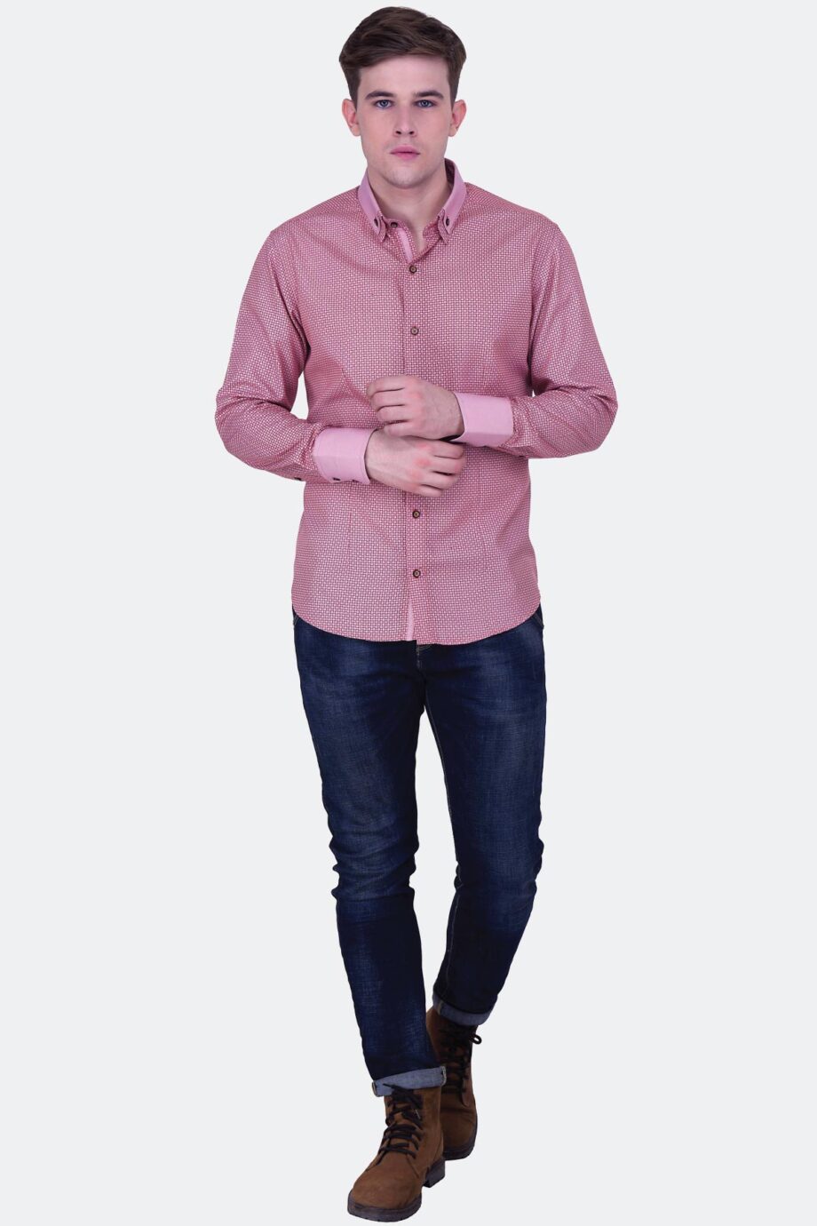Quontico Print Stripe Shirt