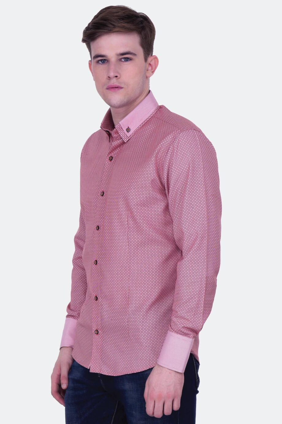Quontico Print Stripe Shirt
