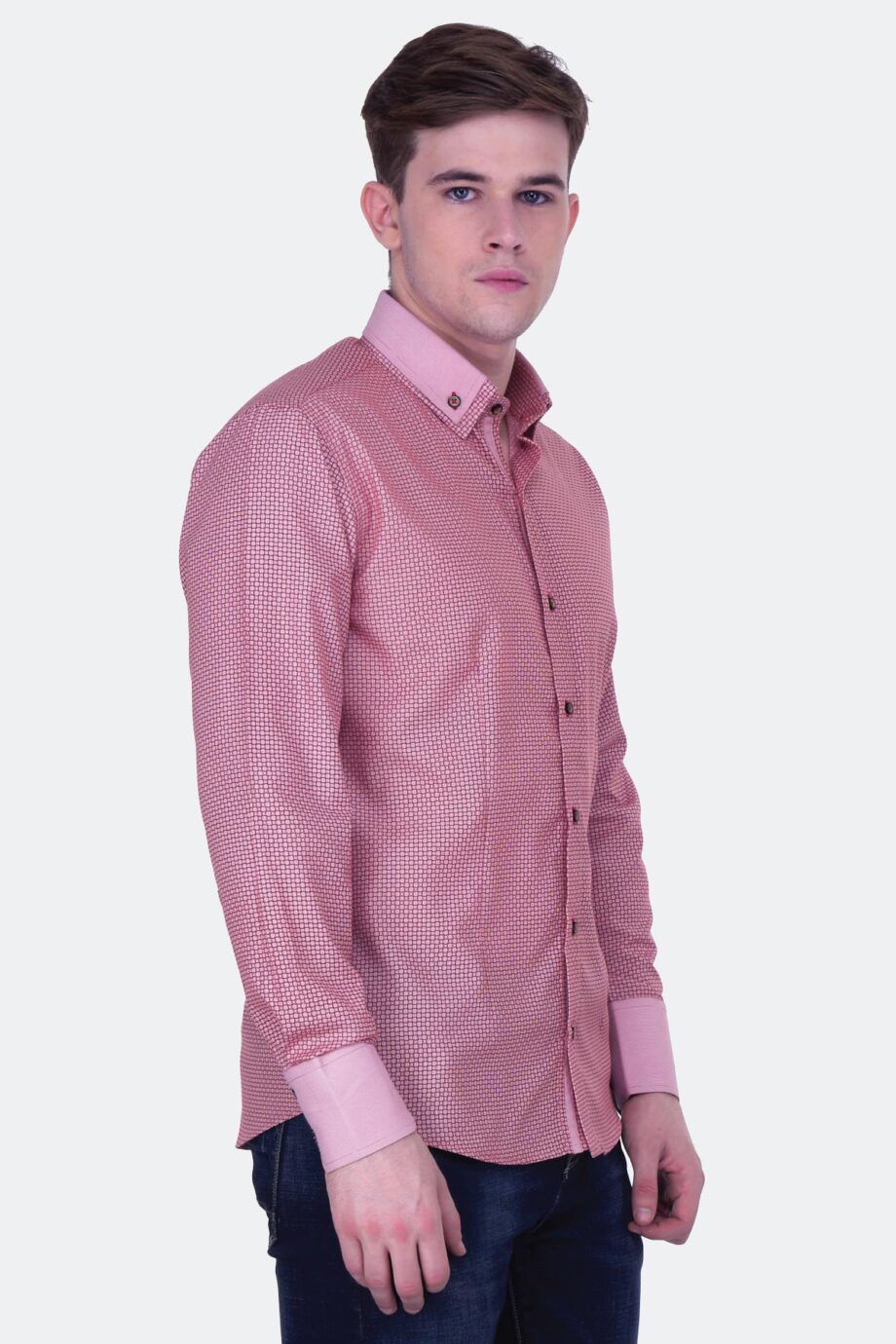 Quontico Print Stripe Shirt