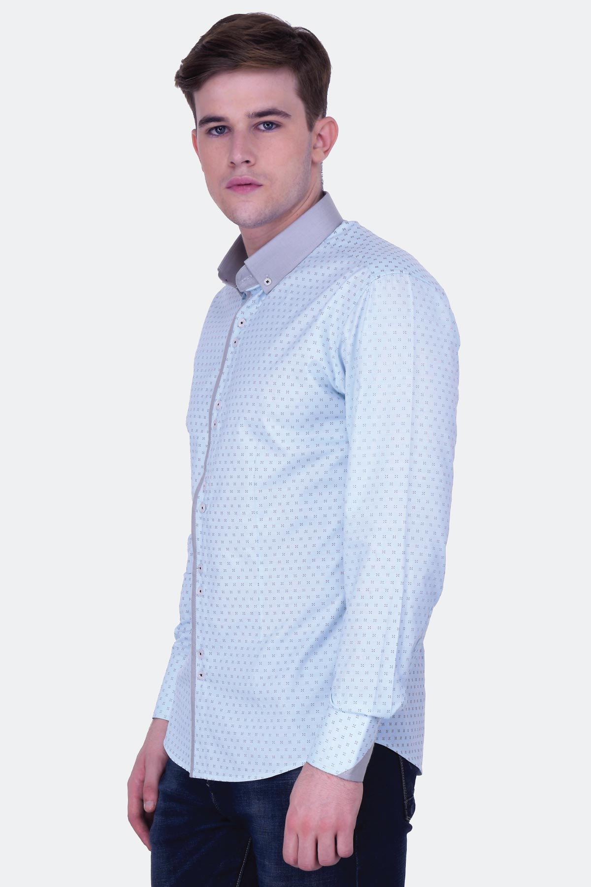 Printed Filafil Shirt - Quontico