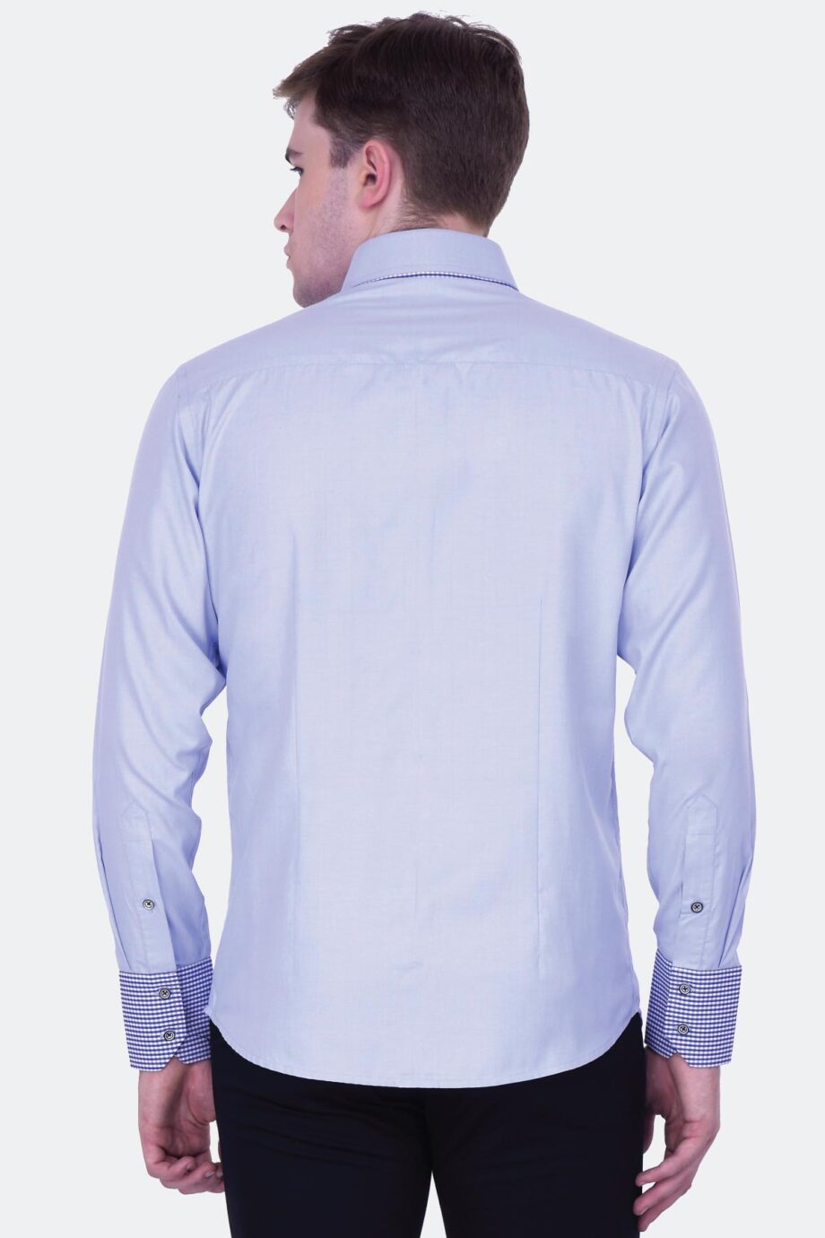 Oxford Shirt with Ghingham Trims