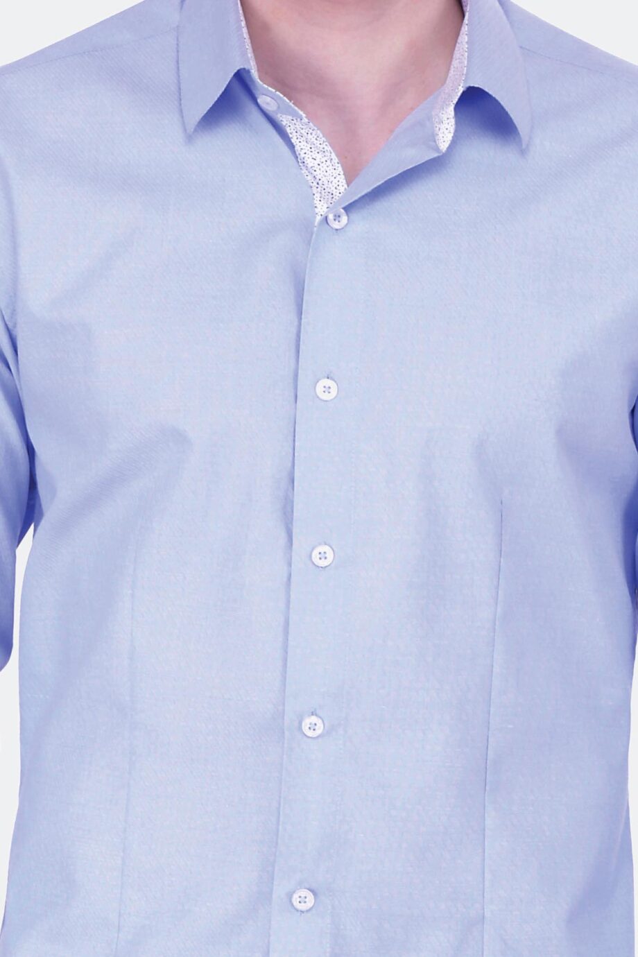 Self Diagonal Stripe Shirt