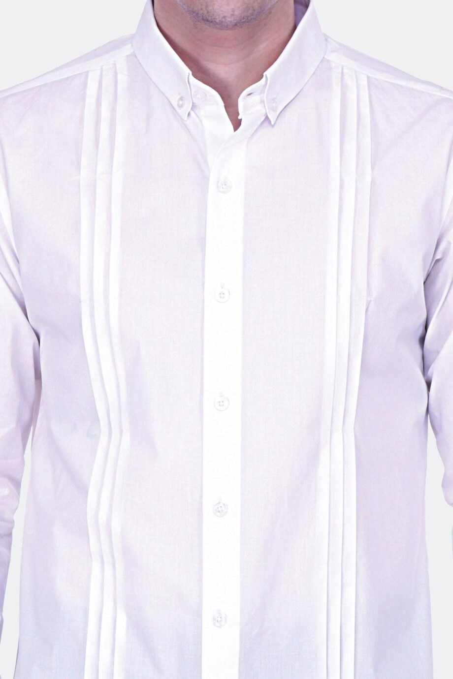 Front Pleated Shirt