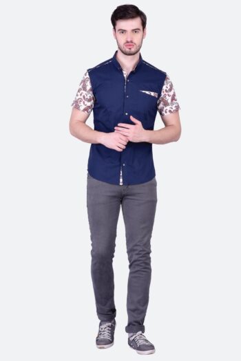 Paisely Sleeve Shirt