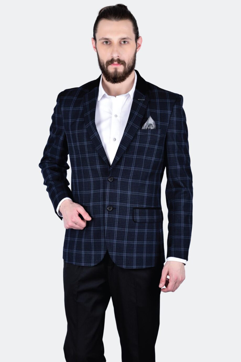 Tweed Check Blazer