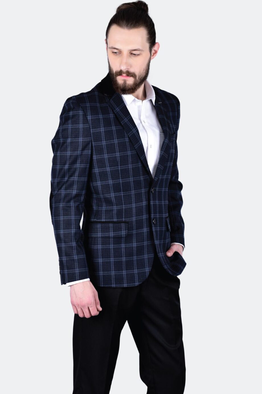 Tweed Check Blazer