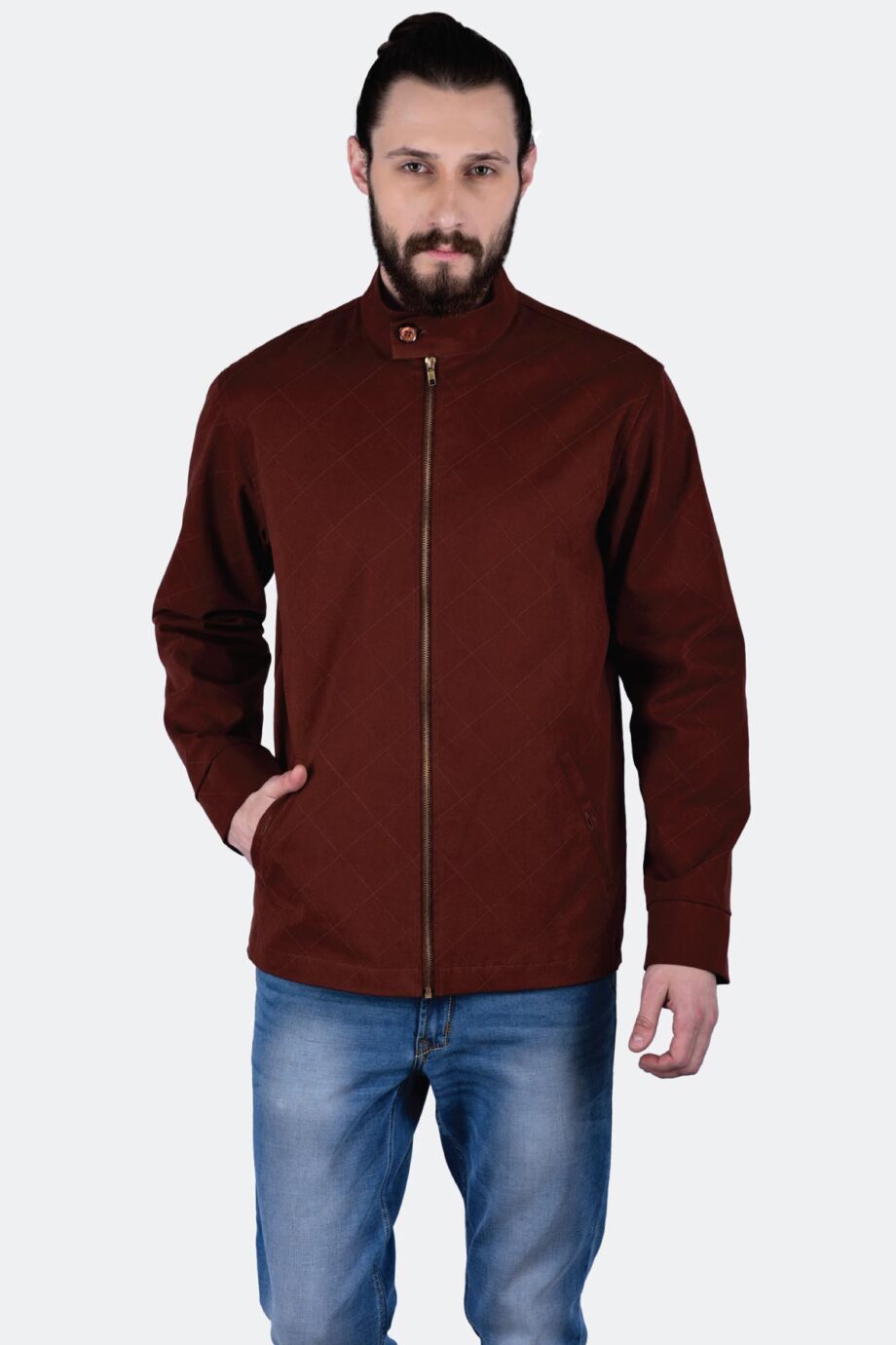 Button Collar Jacket
