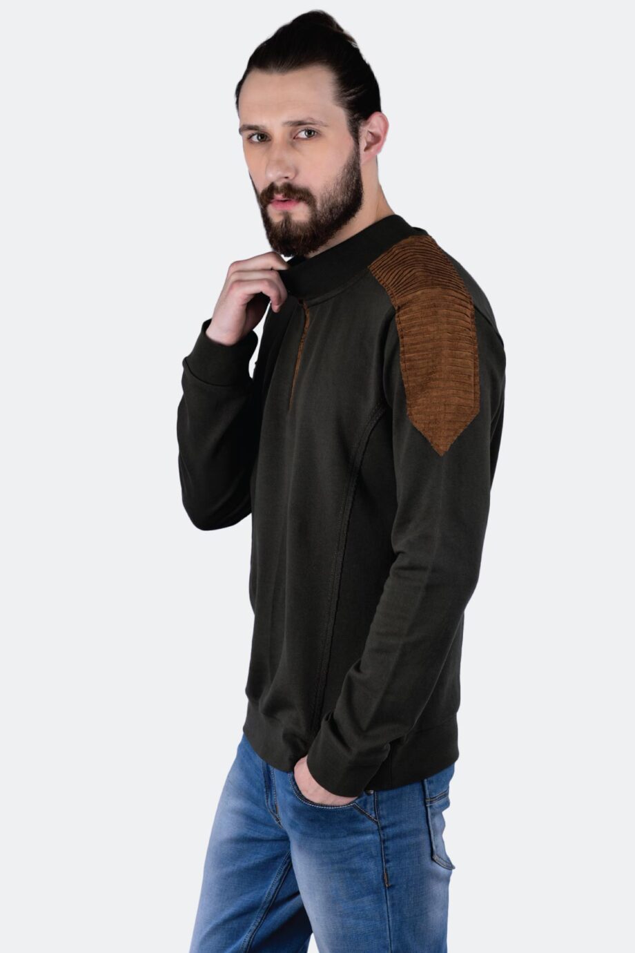 Pintuck Sweatshirt