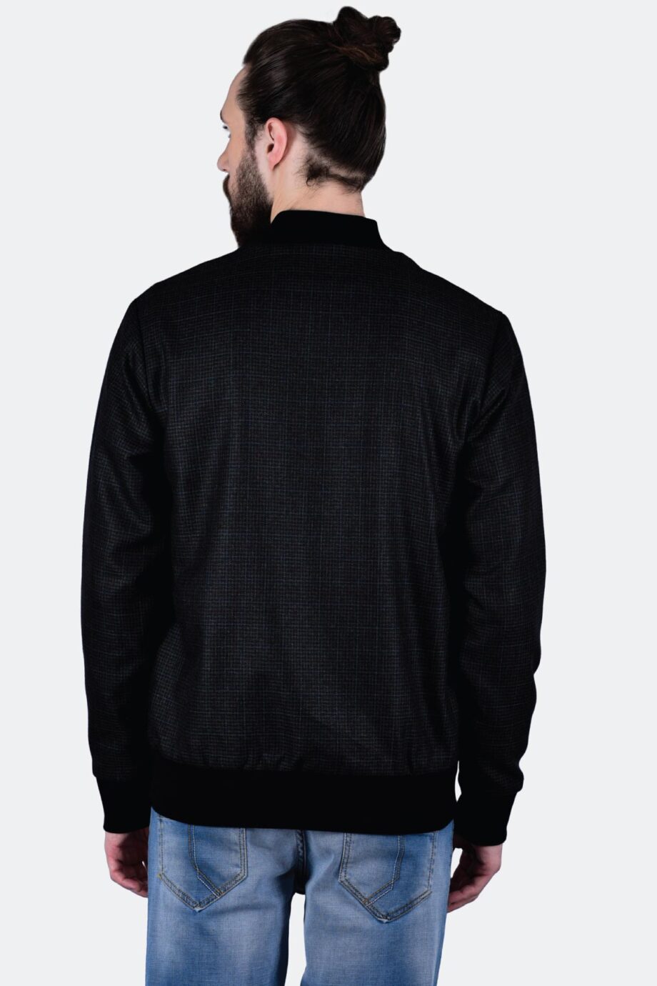 Tweed Bomber Jacket