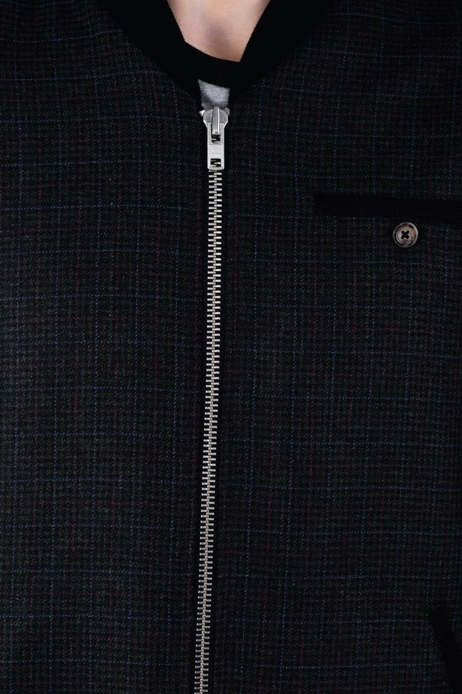 Tweed Bomber Jacket