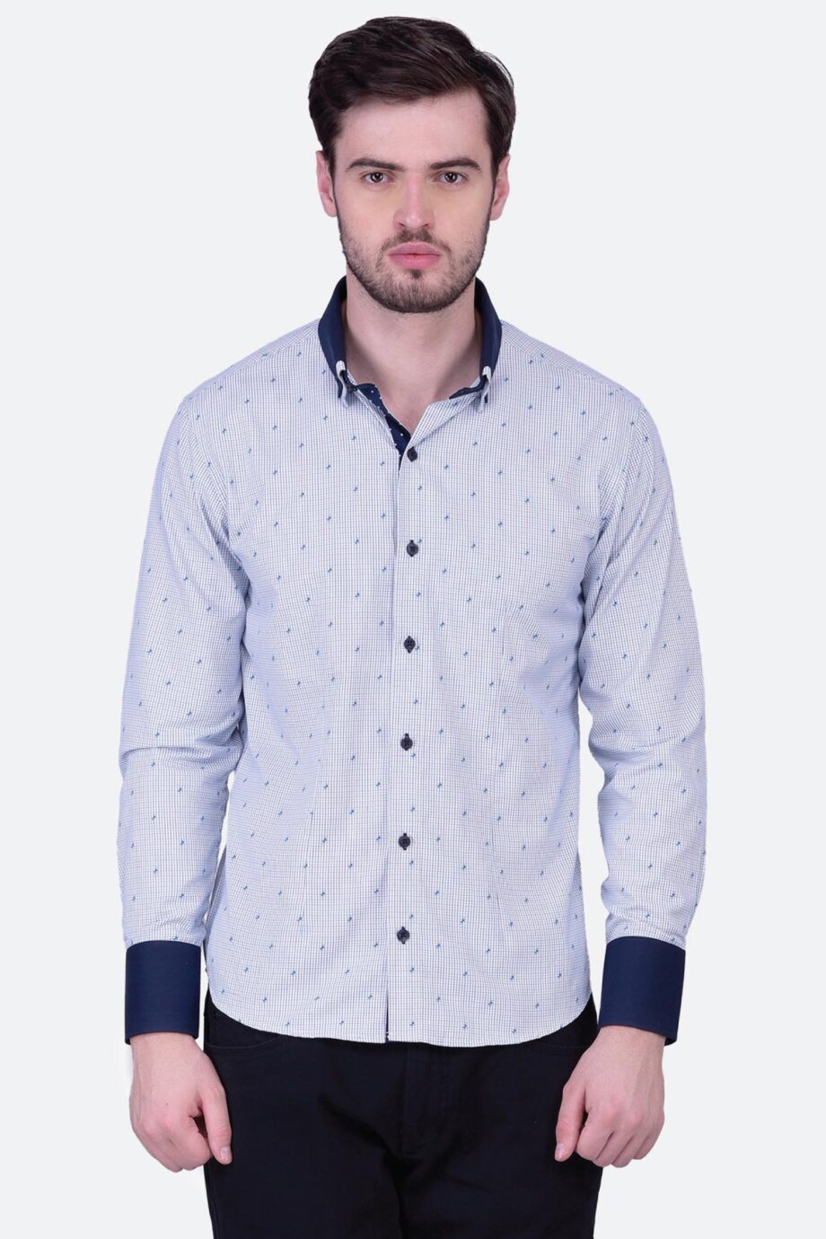 Micro Ghingham Shirt