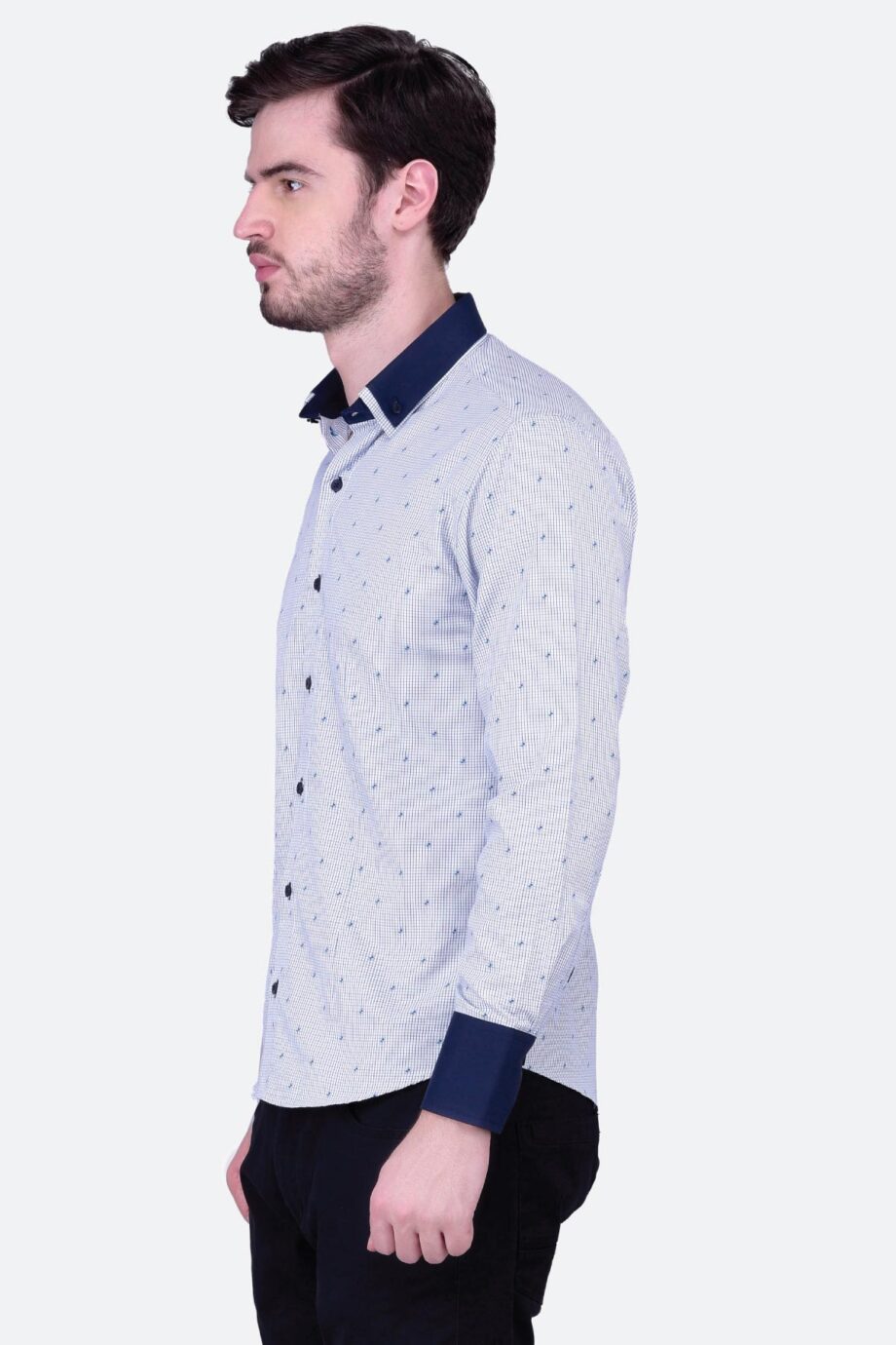 Micro Ghingham Shirt