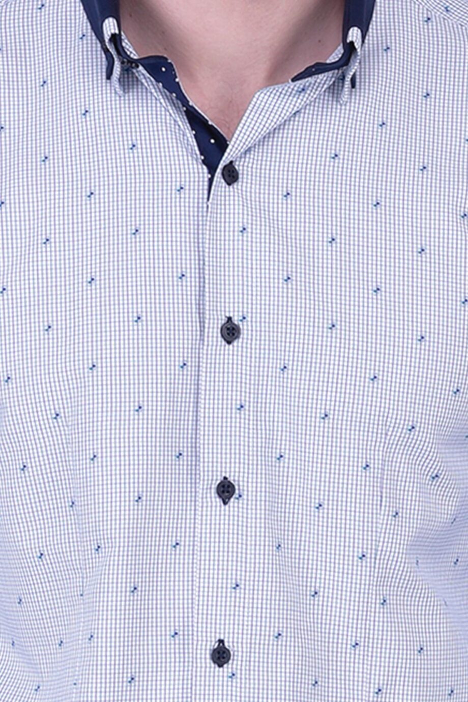 Micro Ghingham Shirt