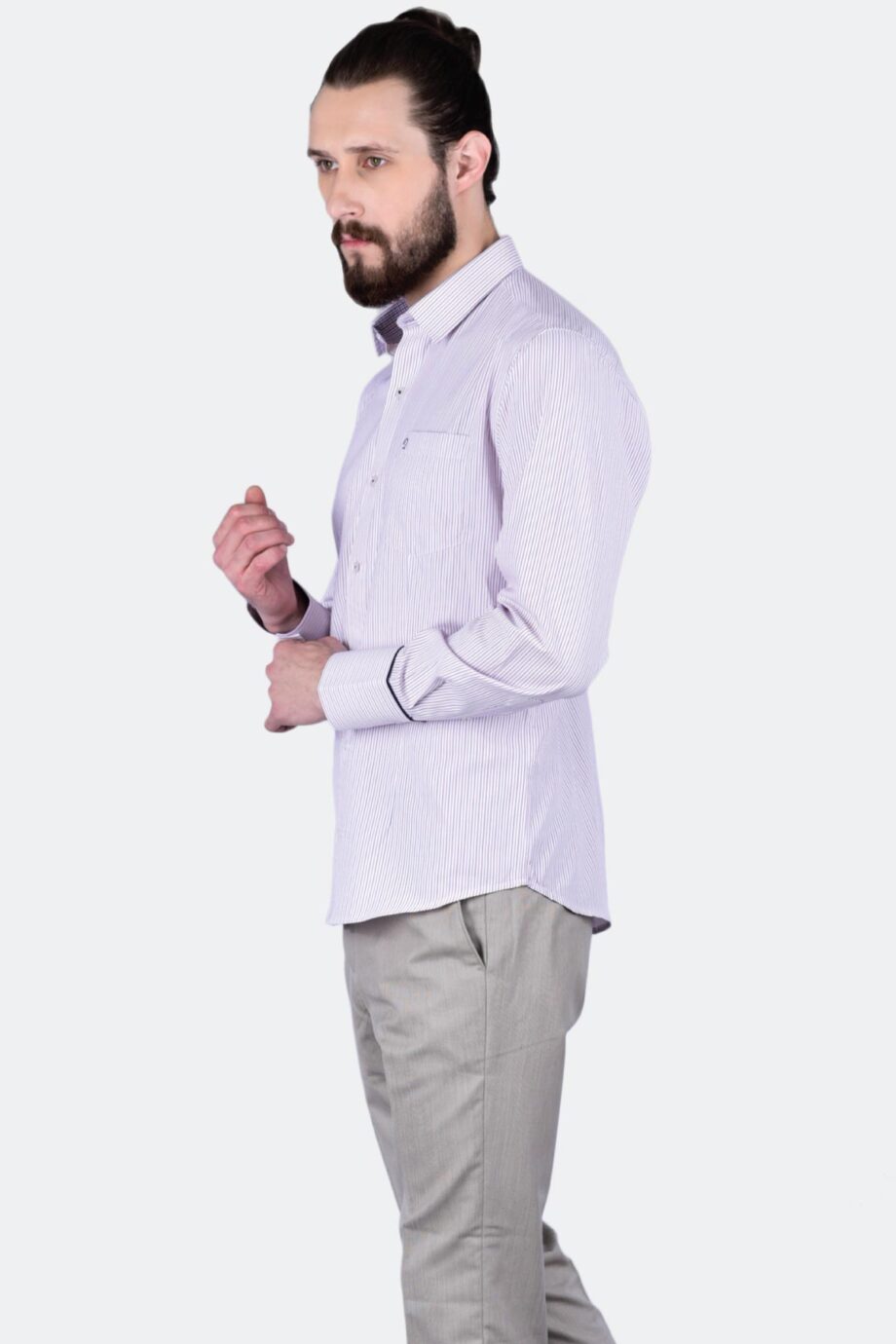 Cuff Piping Shirt