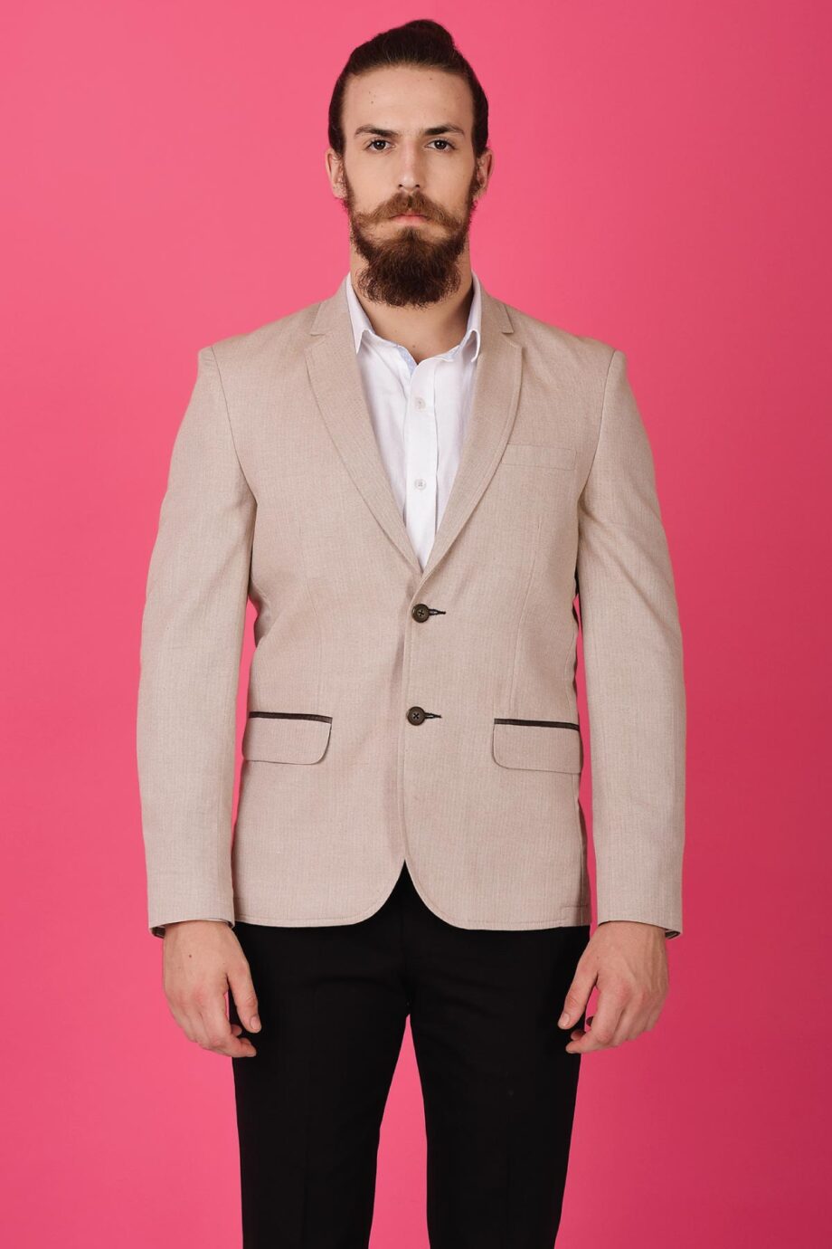 Herringbone Summer Blazer