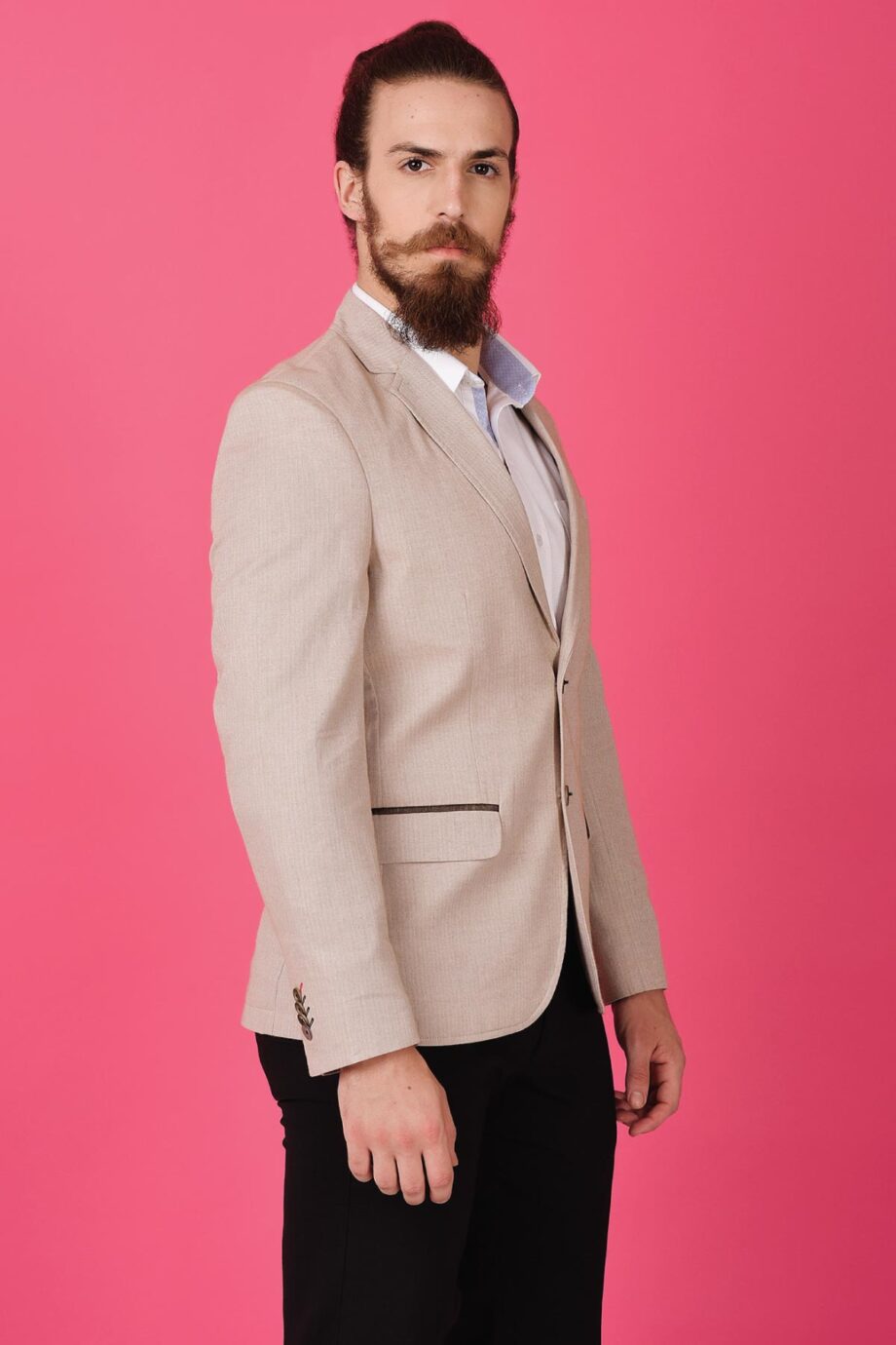 Herringbone Summer Blazer