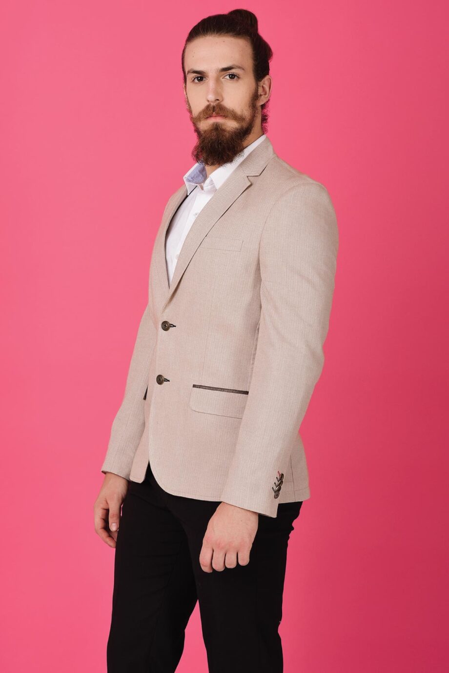 Herringbone Summer Blazer