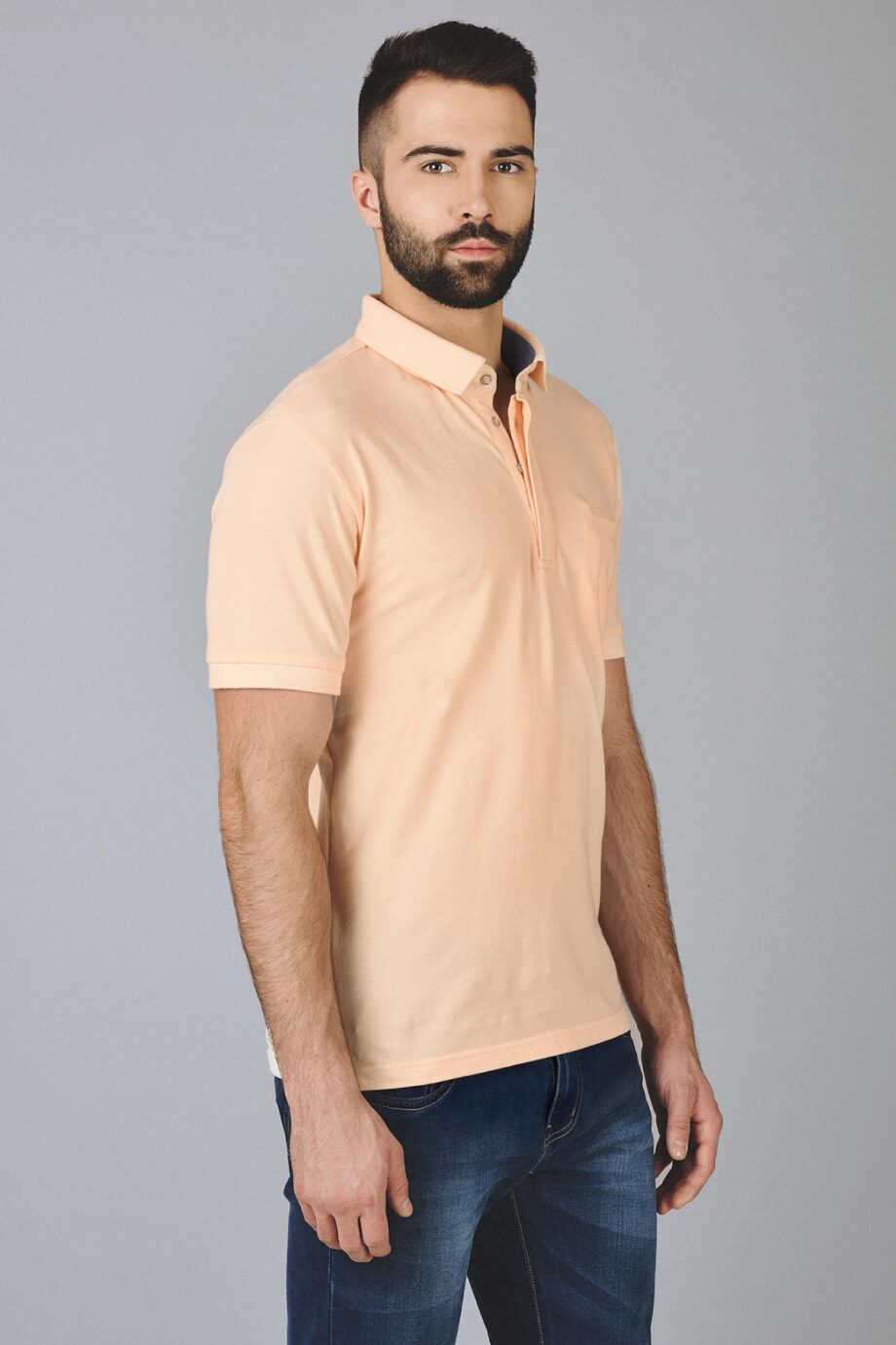 Hidden Placket Polo