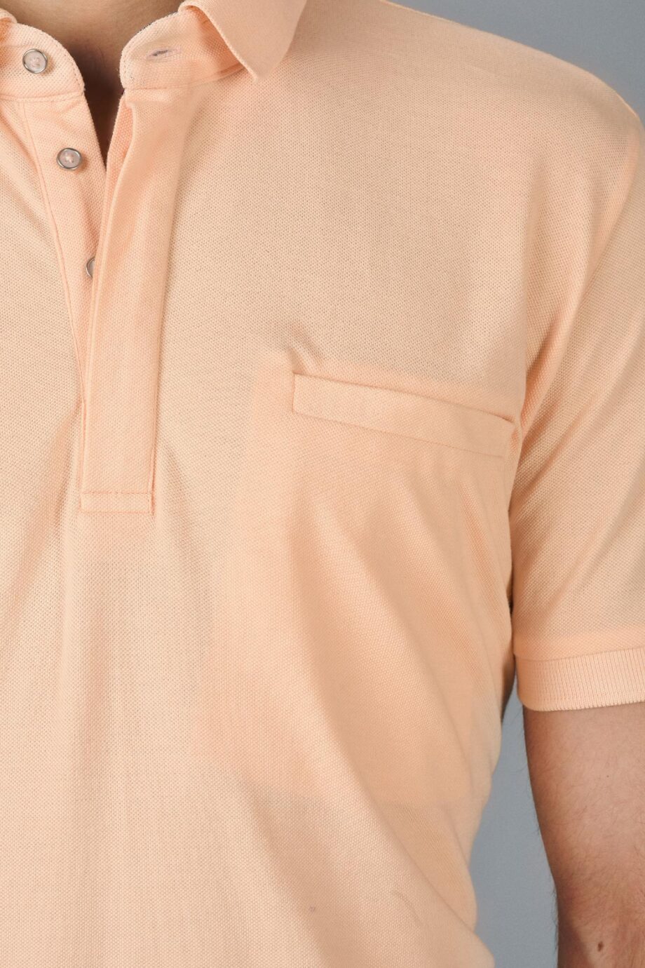 Hidden Placket Polo