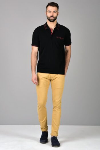 Half n Half Placket Polo