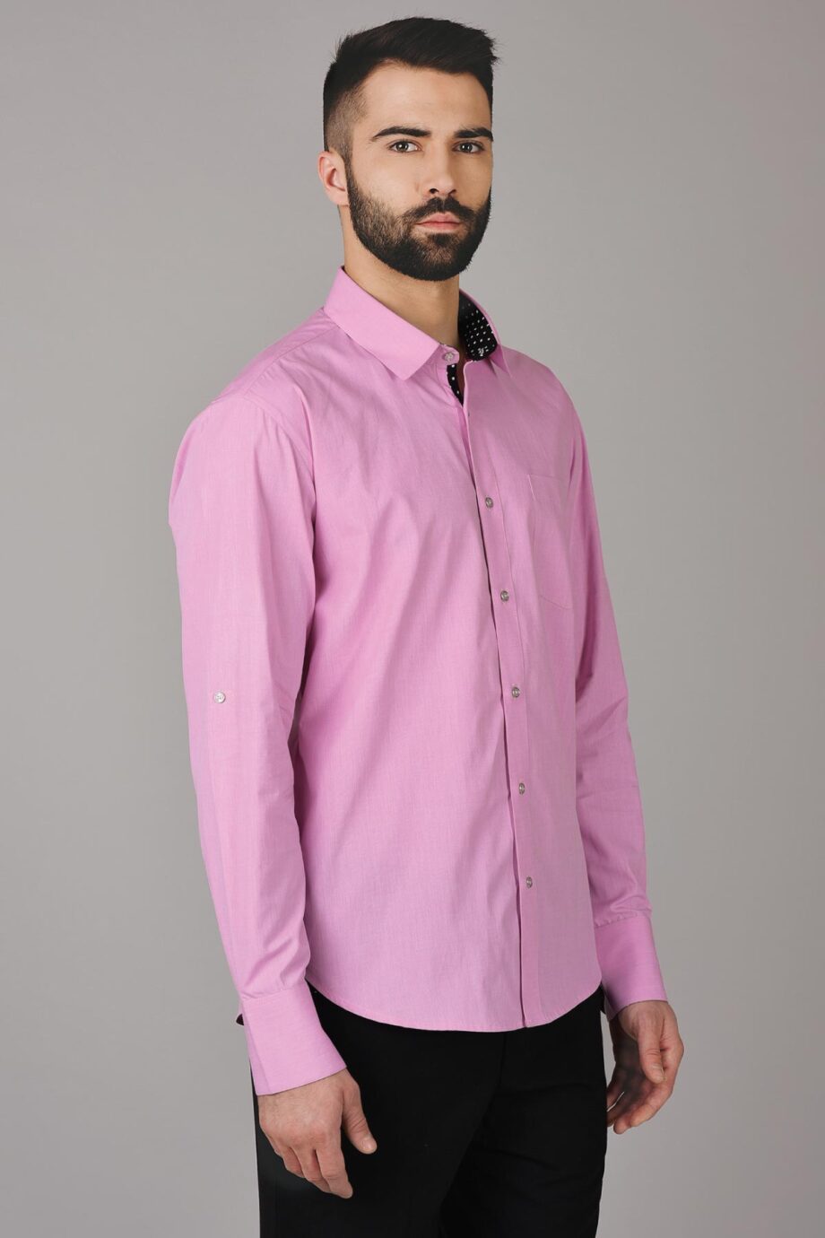 Dot Trim Shirt