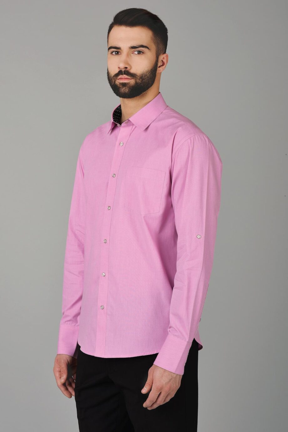 Dot Trim Shirt