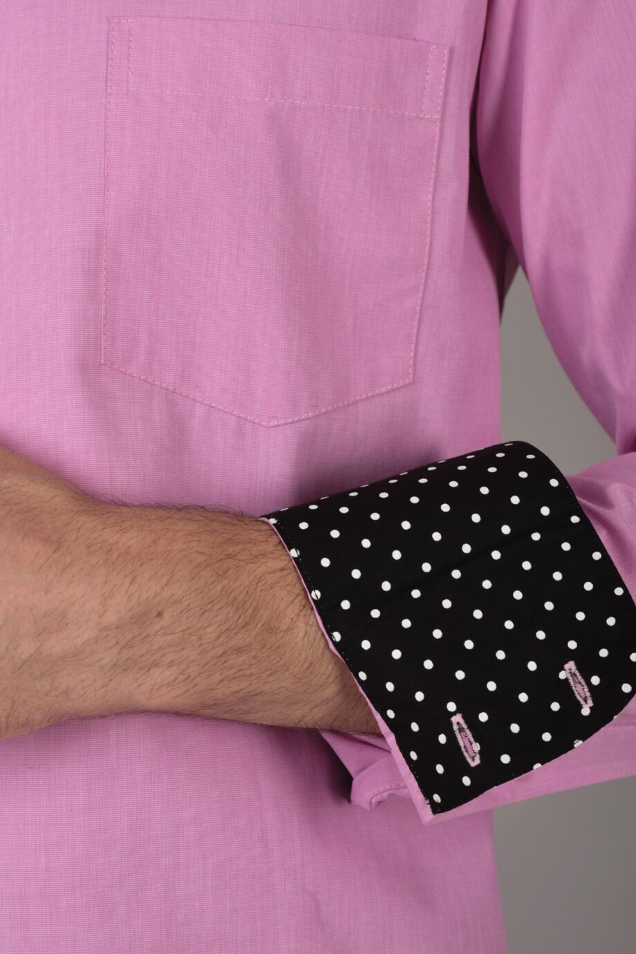 Dot Trim Shirt