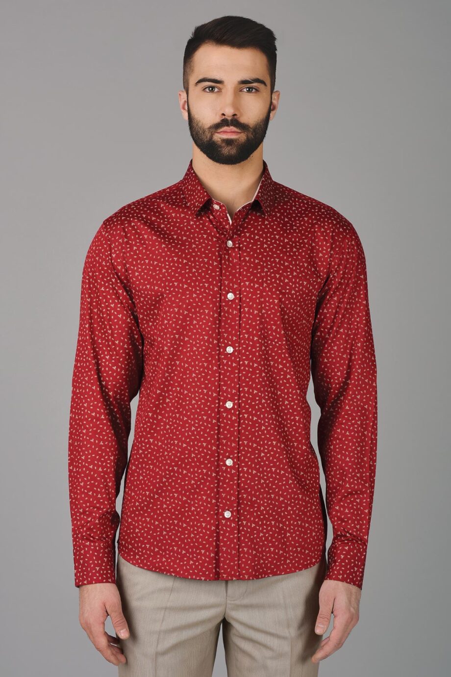 Leaf Print Shirt