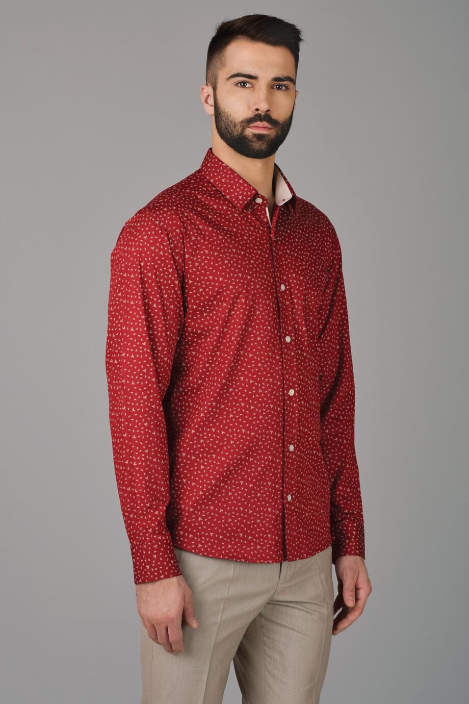 Leaf Print Shirt