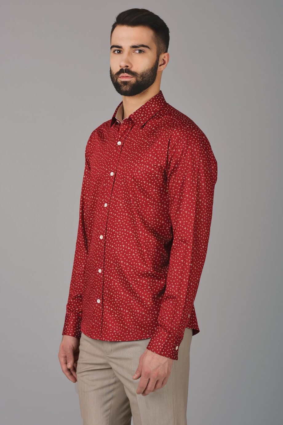 Leaf Print Shirt
