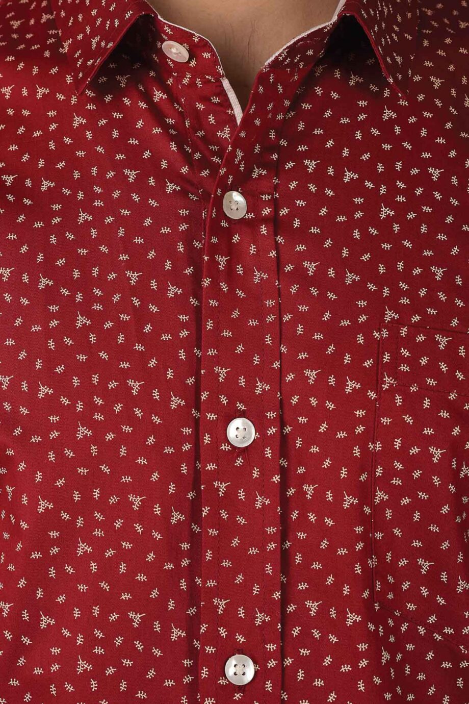Leaf Print Shirt