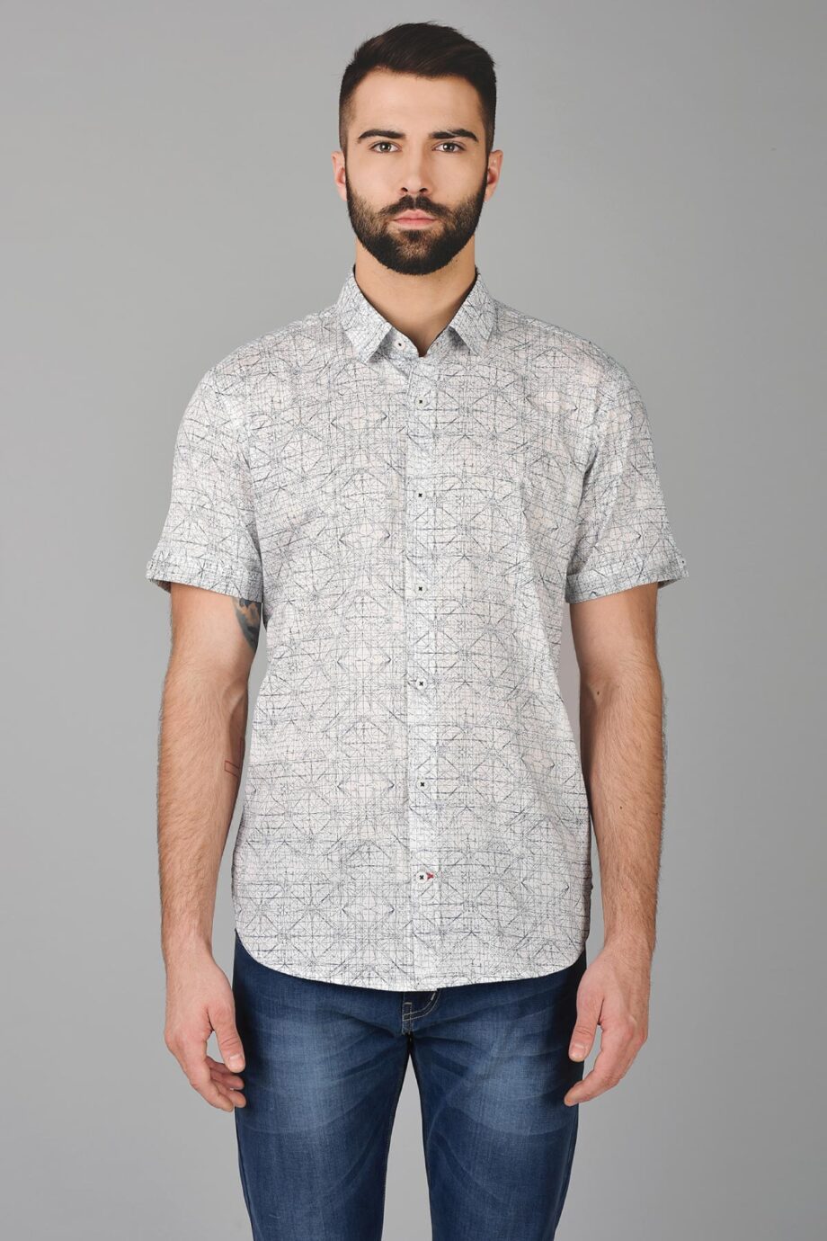 Sleeve Button Shirt