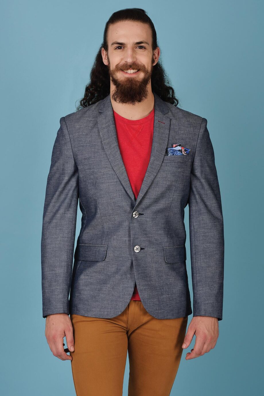 Slub Summer Blazer