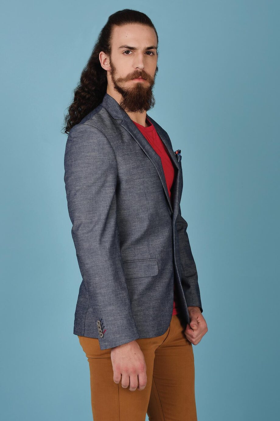 Slub Summer Blazer